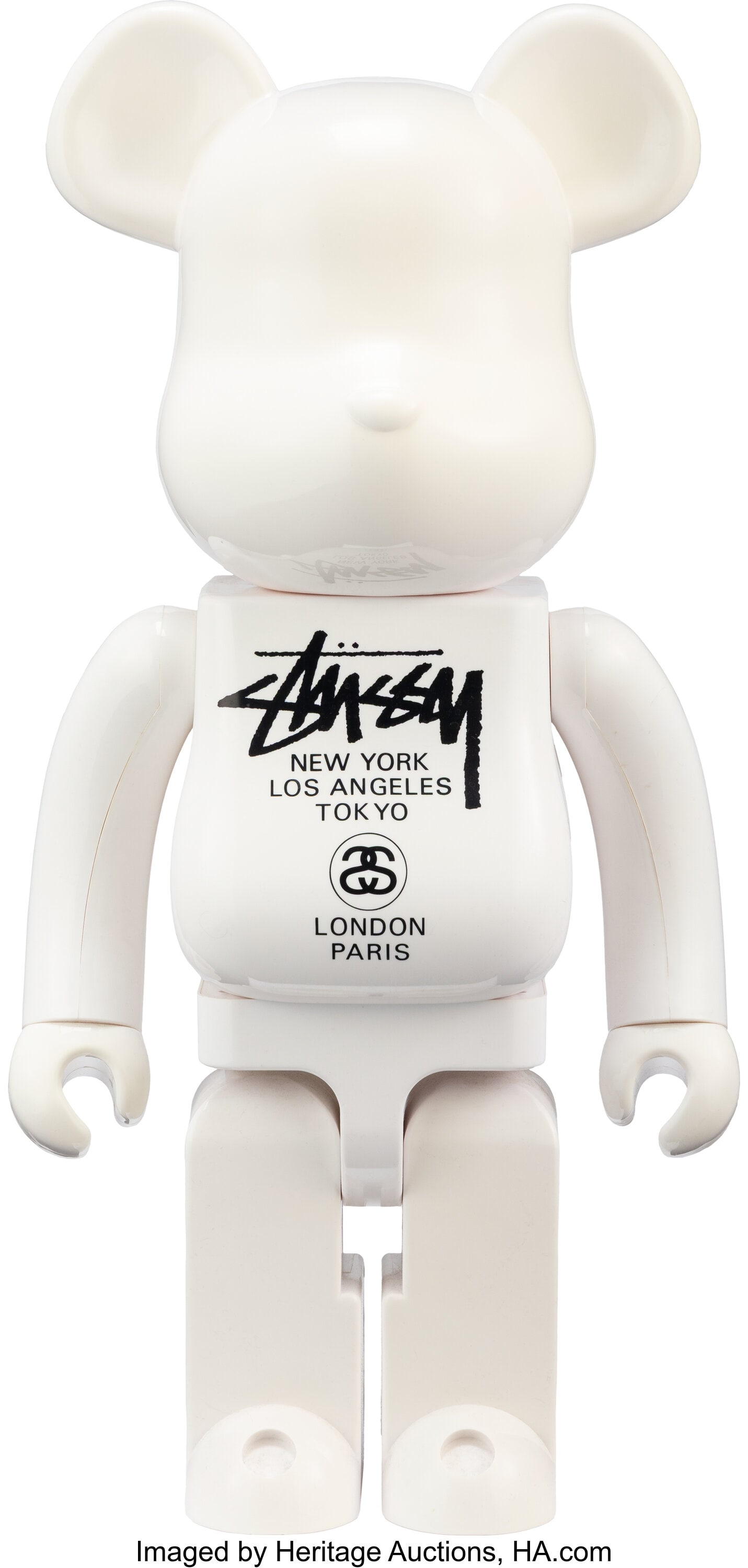 BE@RBRICK X Stussy Stussy World Tour (White) 100 (1 of 3)