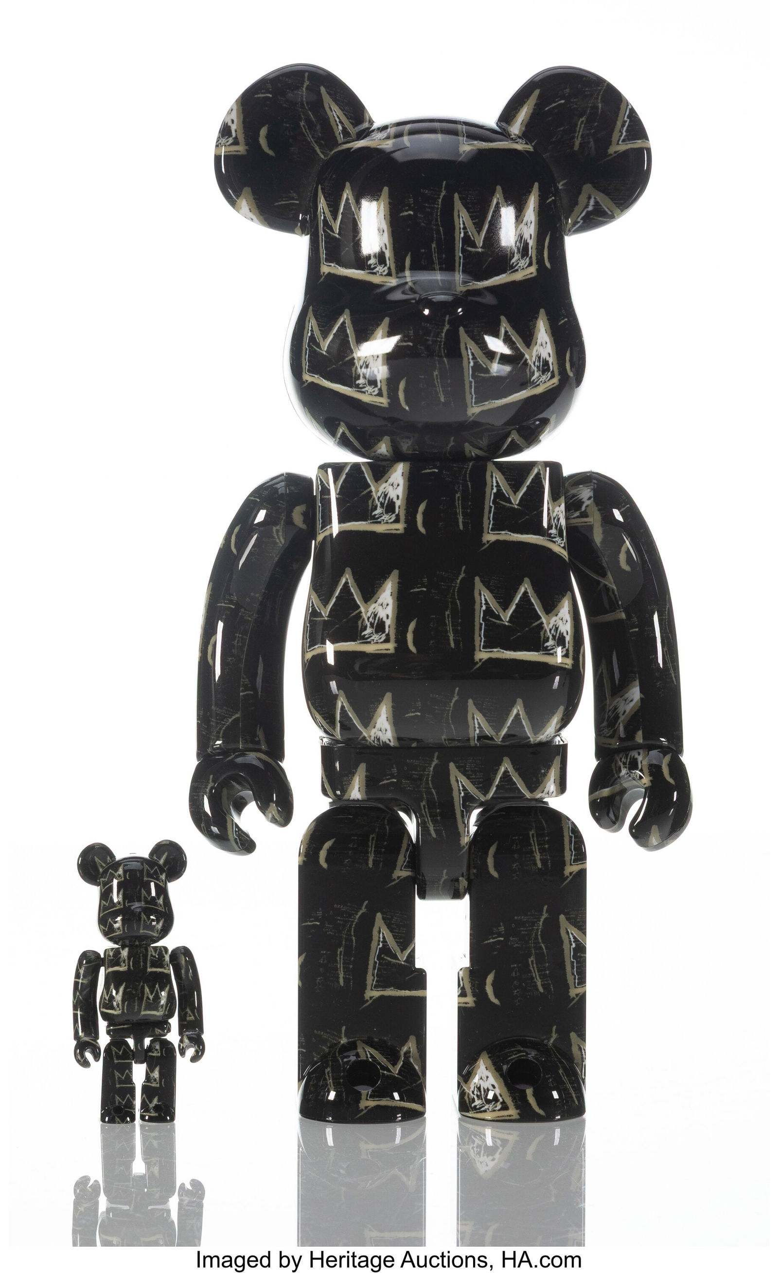 BE@RBRICK X The Estate of Jean-Michel Basquiat J (1 of 3)