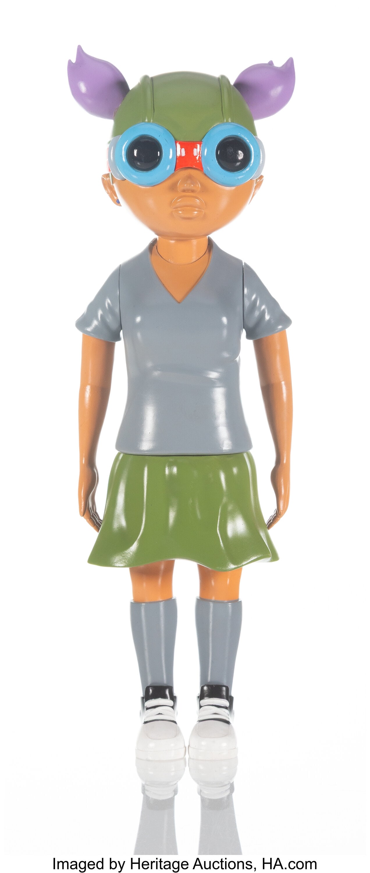 Hebru Brantley (b. 1981) Lil Mama, 2016 Painted (1 of 3)