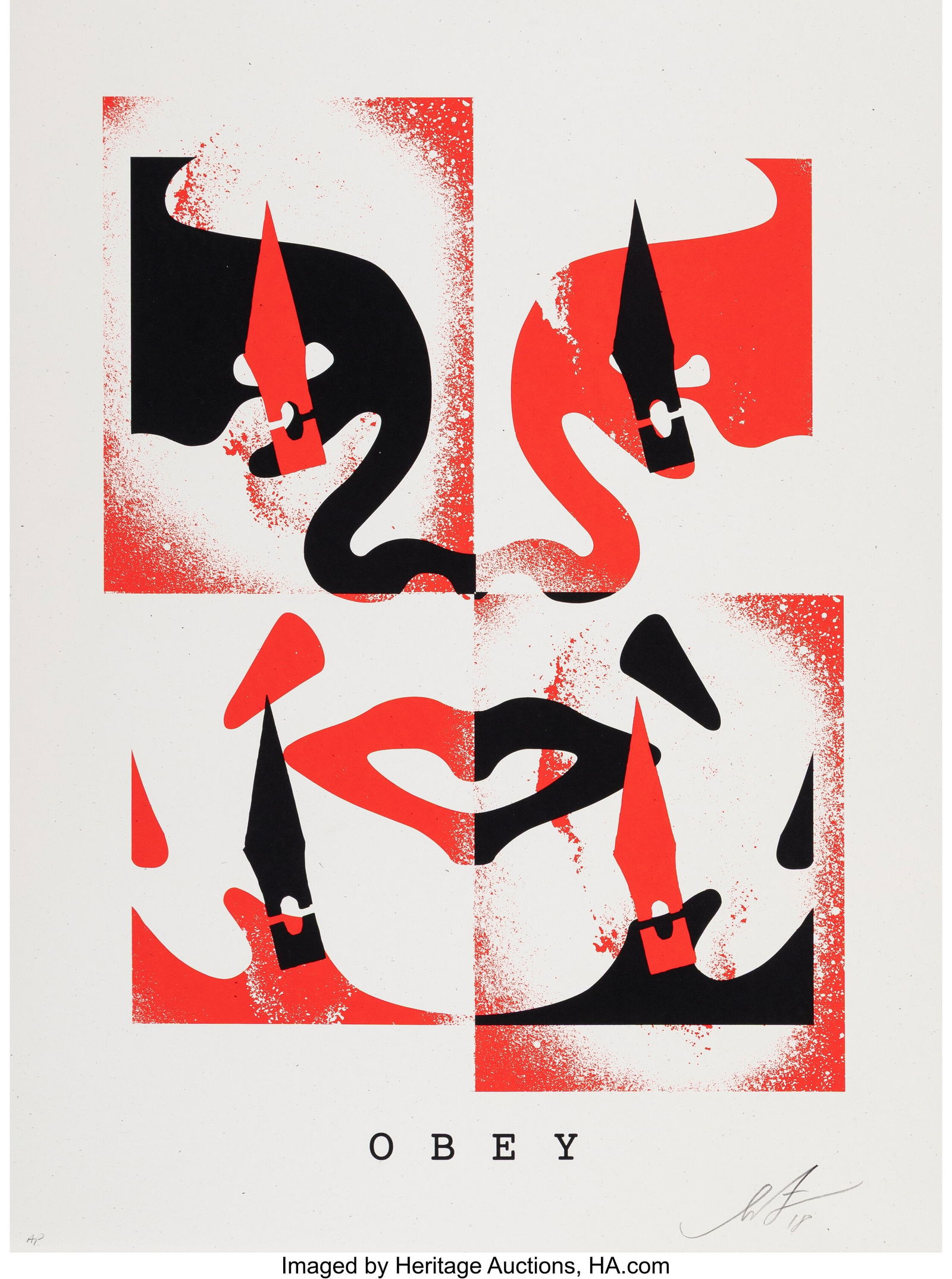 Shepard Fairey (b. 1970) Cut It Up - Do It Yours (1 of 1)