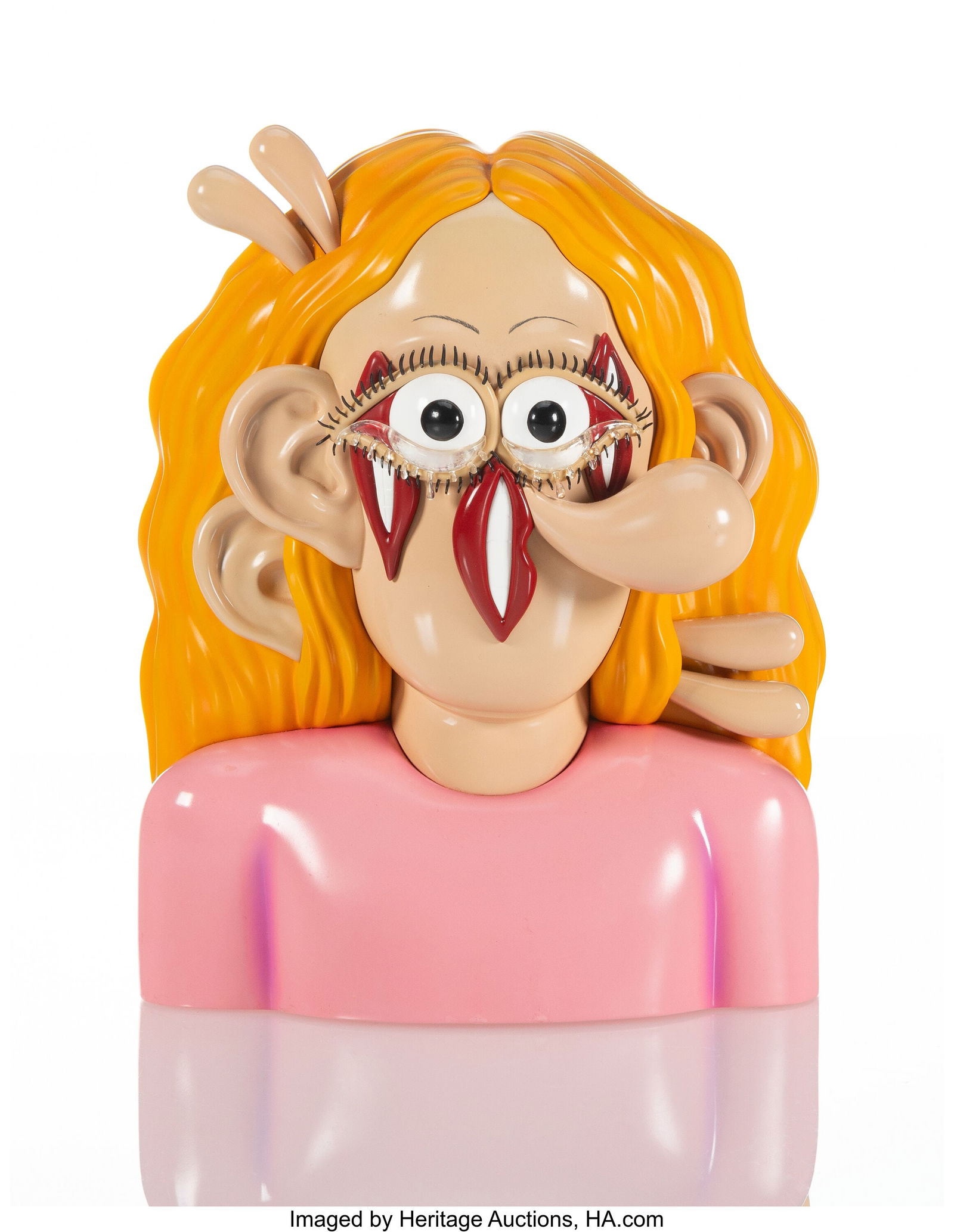 Baldur Helgason (b. 1984) Patty, 2022 Painted ca: Baldur Helgason (b. 1984) Patty, 2022 Painted cast vinyl 10-1/4 x 8-1/4 x 7 inches (26.0 x 21.0 x 17.8 cm) Ed. 70/100 Stamped s