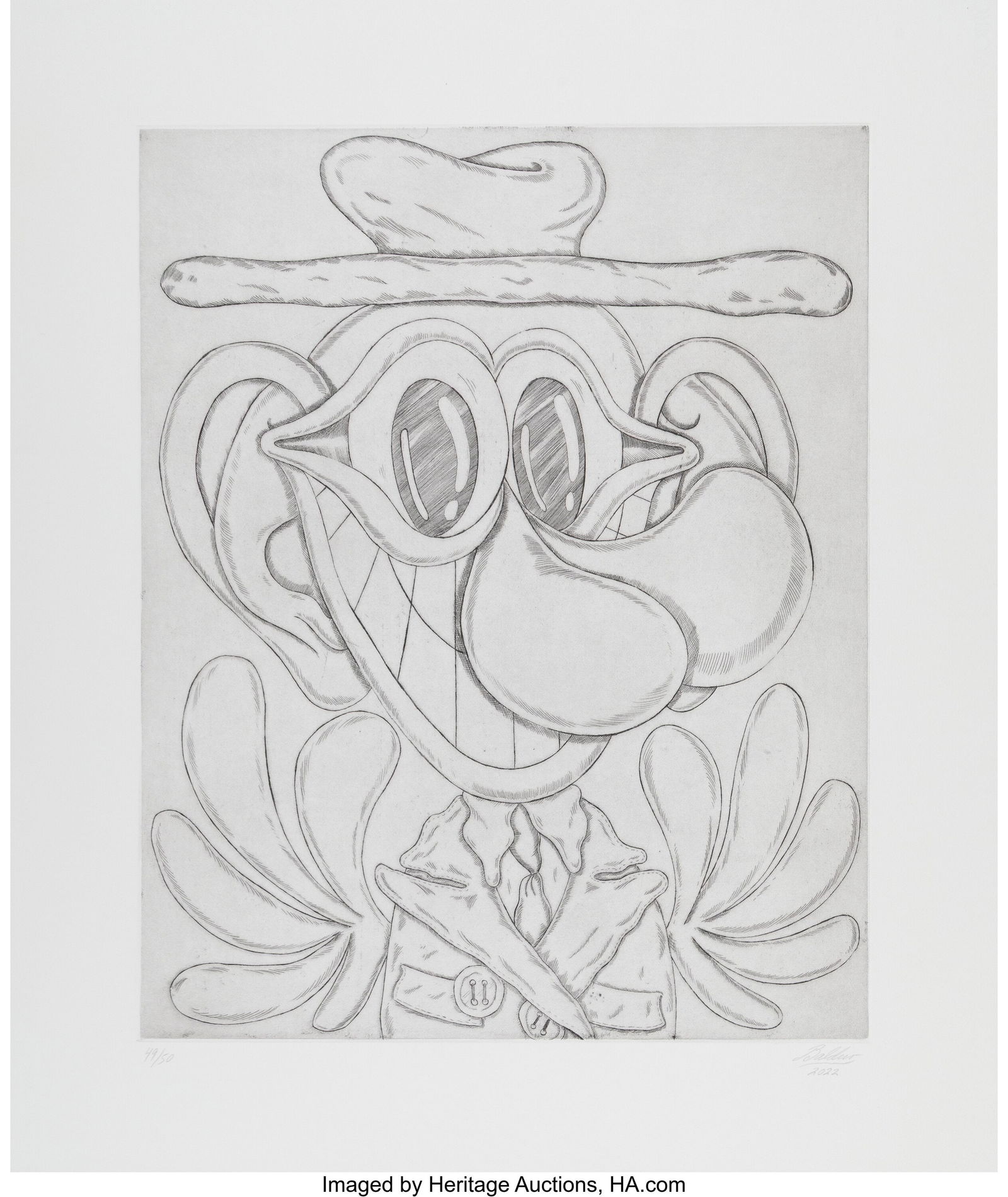 Baldur Helgason (b. 1984) Picaresque, 2022 Etchi (1 of 4)