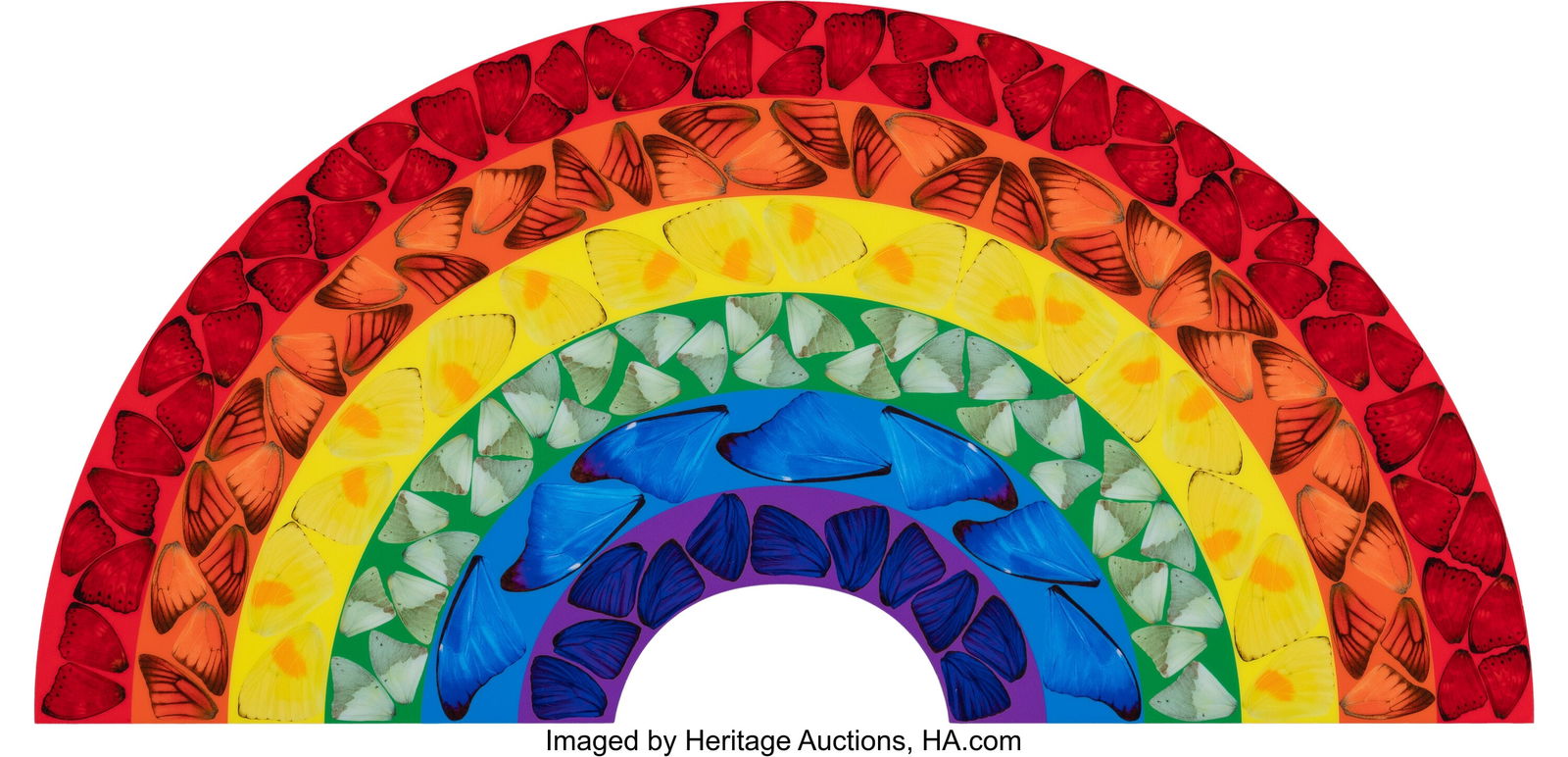 Damien Hirst (b. 1965) Butterfly Rainbow (Small) (1 of 2)