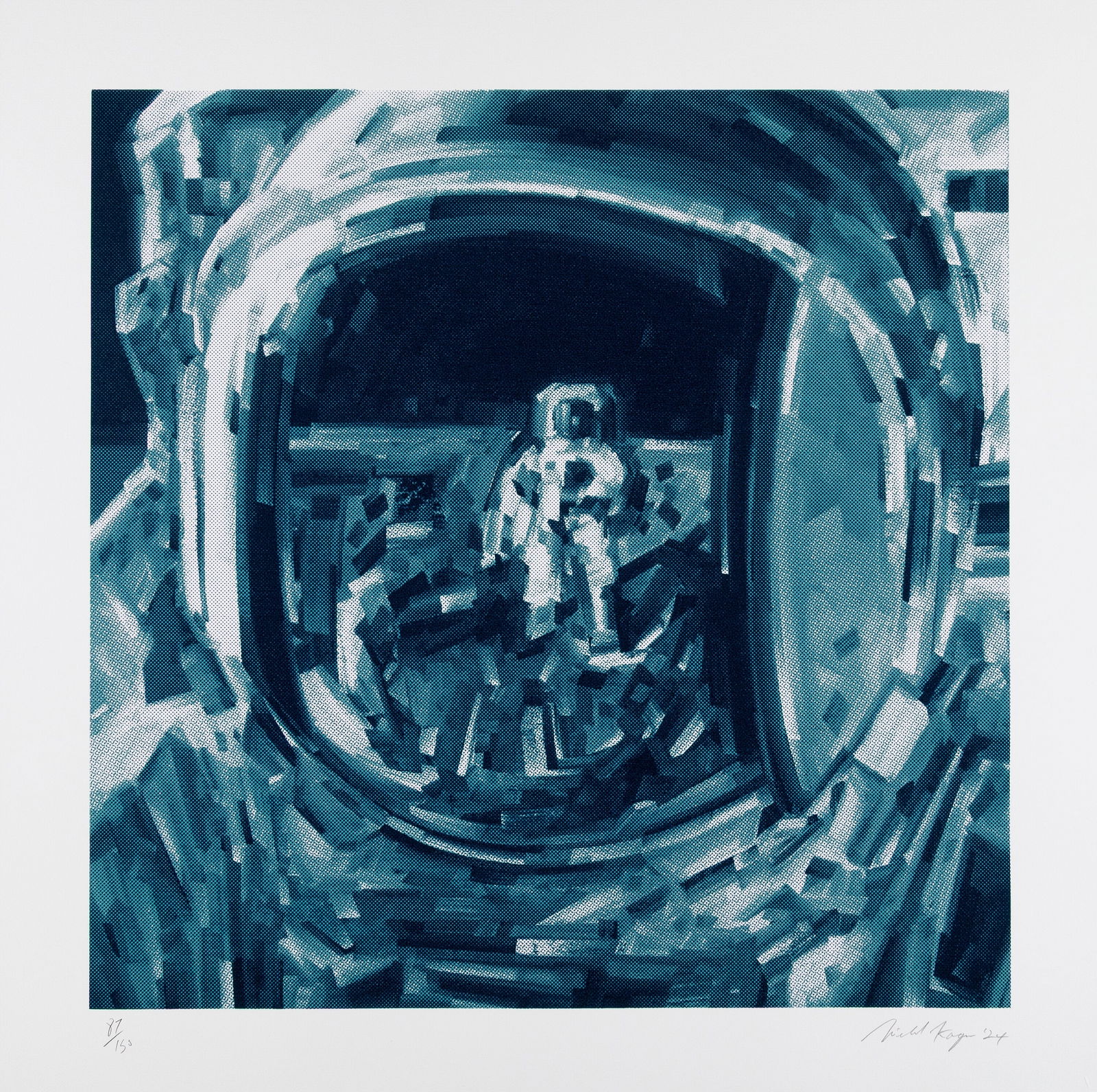 Michael Kagan (b. 1980) Moonwalker, 2024 Screenp (1 of 1)