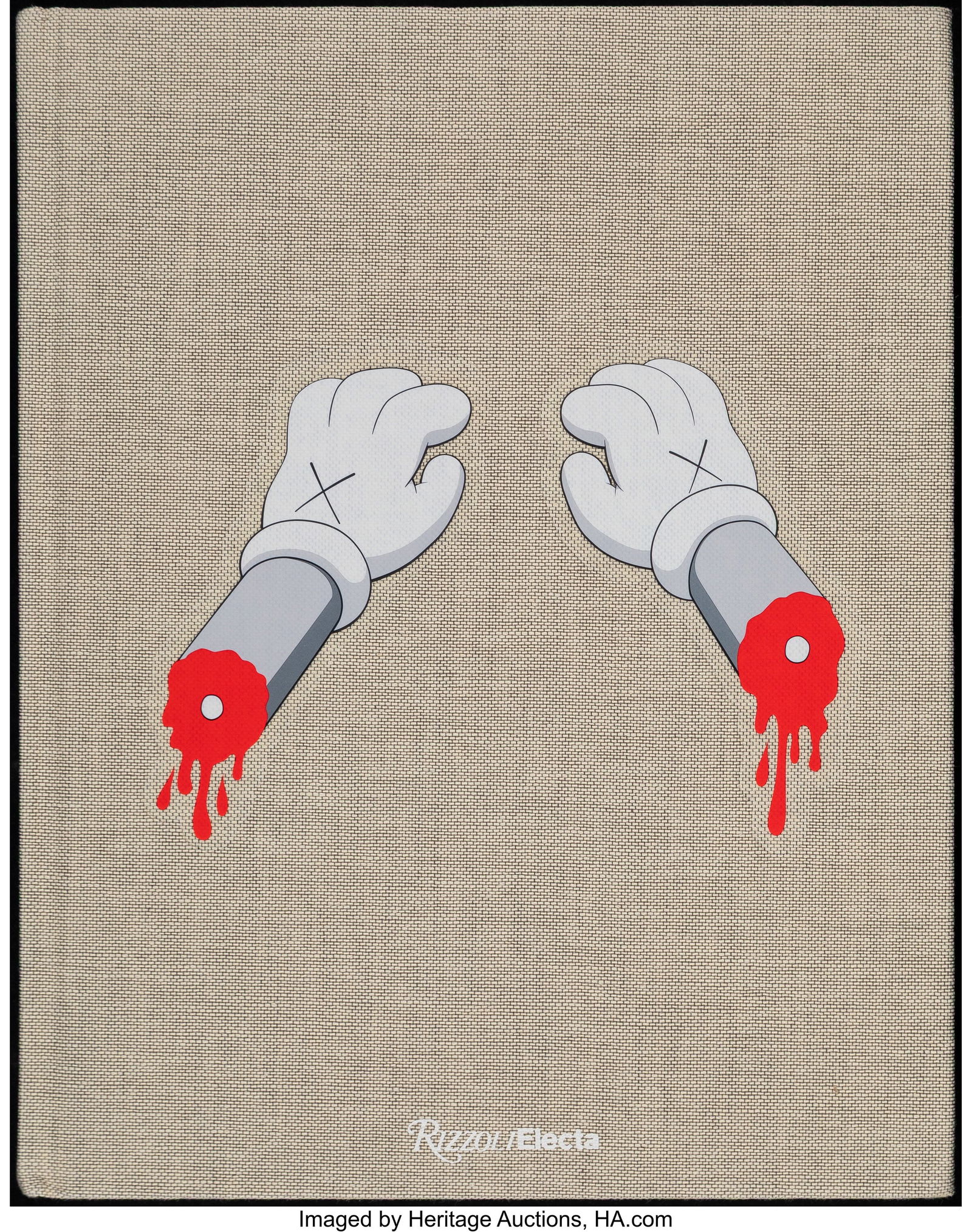 KAWS (b. 1974) KAWS 1993-2010, 2010 Ink on wove: KAWS (b. 1974) KAWS 1993-2010, 2010 Ink on wove paper in hardcover book 11 x 8-1/2 x 1 inches (27.9 x 21.6 x 2.5 cm) Signed and inscribed in b