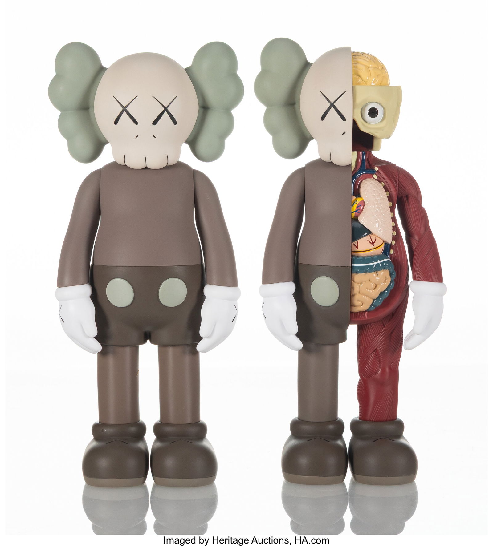 KAWS (b. 1974) Companion; Companion Flayed (Brow (1 of 3)