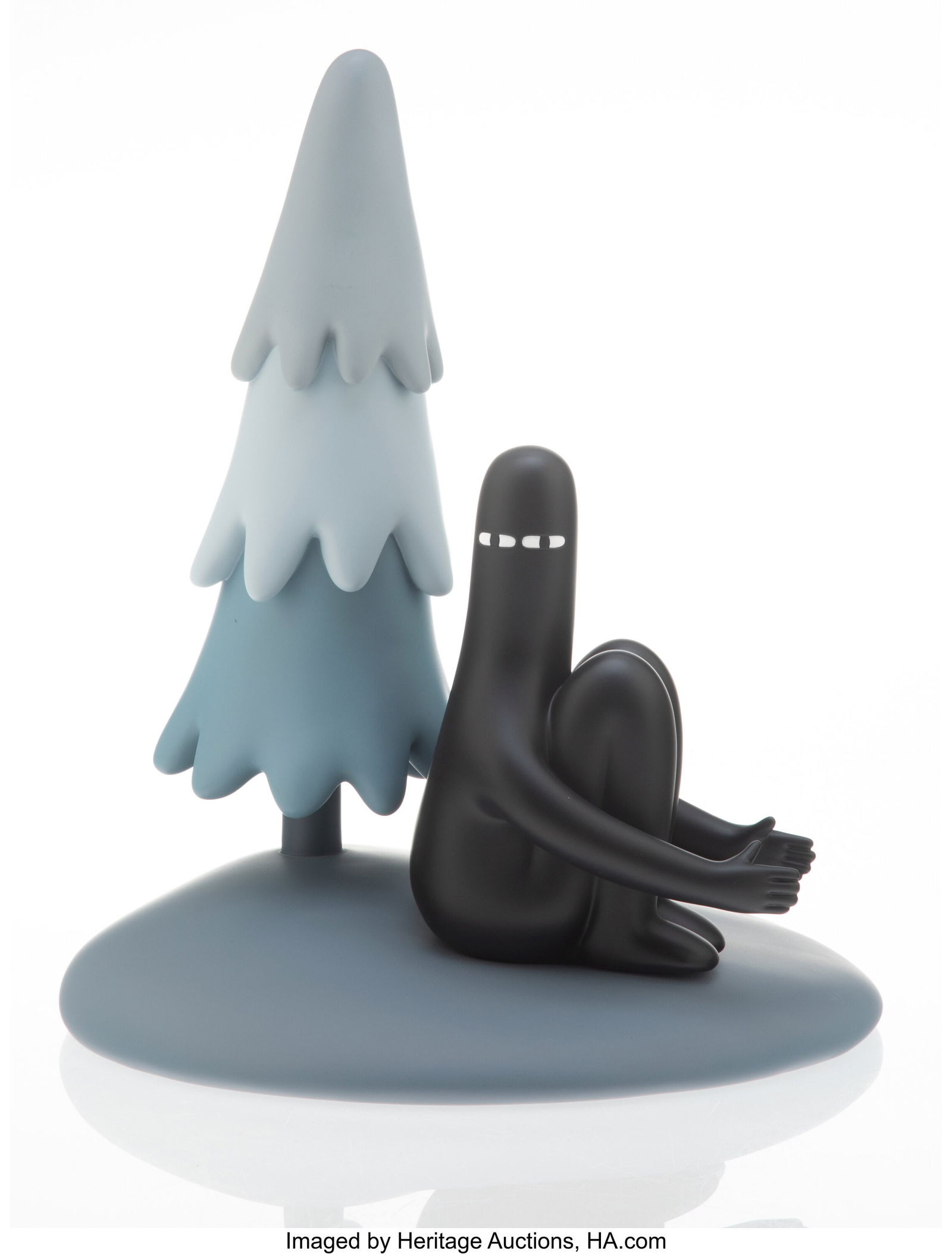 LY (b. 1981) Waiting for LUV, 2021 Painted cast: LY (b. 1981) Waiting for LUV, 2021 Painted cast resin 13 x 11 x 11 inches (33.0 x 27.9 x 27.9 cm) Ed. 150/300 Stamped and numbered in i