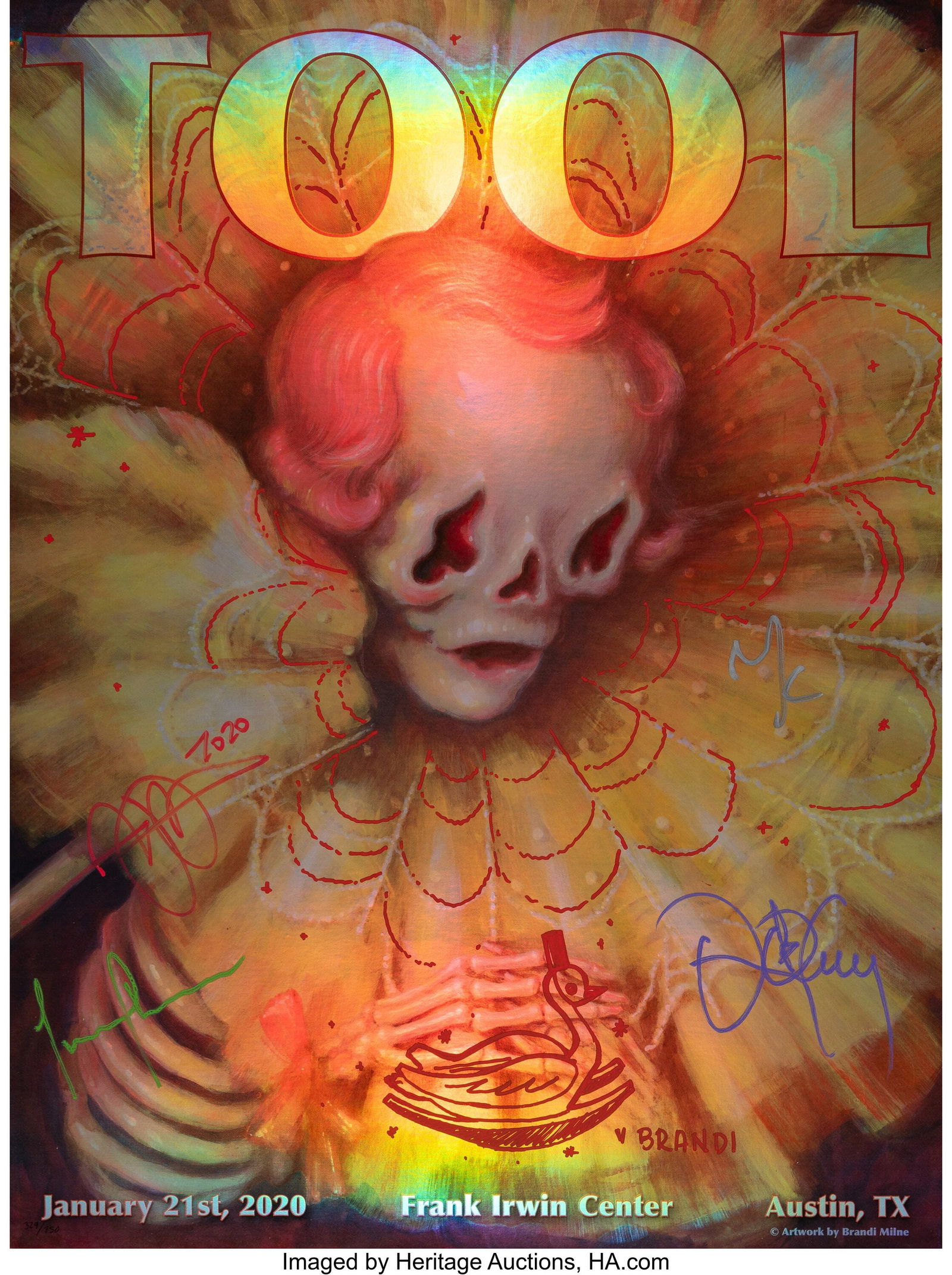 Brandi Milne X TOOL TOOL, Fear Inoculum Austin C (1 of 2)