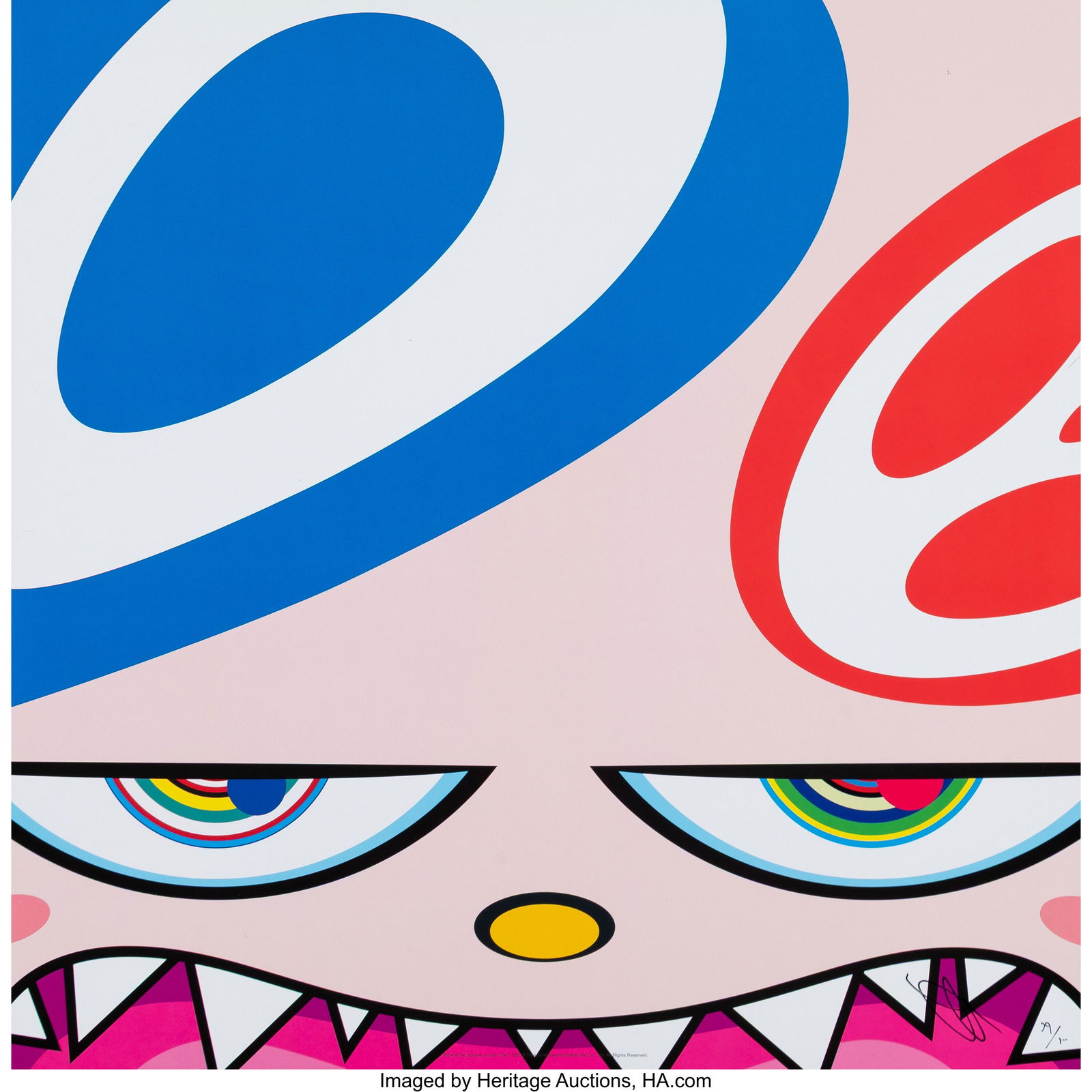 Takashi Murakami (b. 1962) We are the Square Joc (1 of 1)