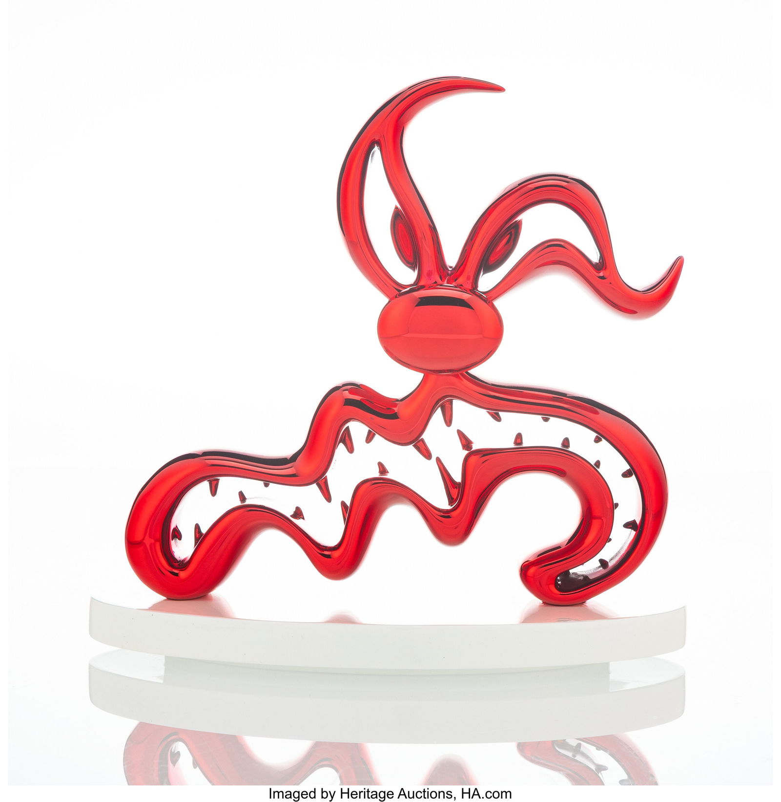 Kenny Scharf (b. 1958) Scary Guy (Red), 2022 Cas (1 of 3)