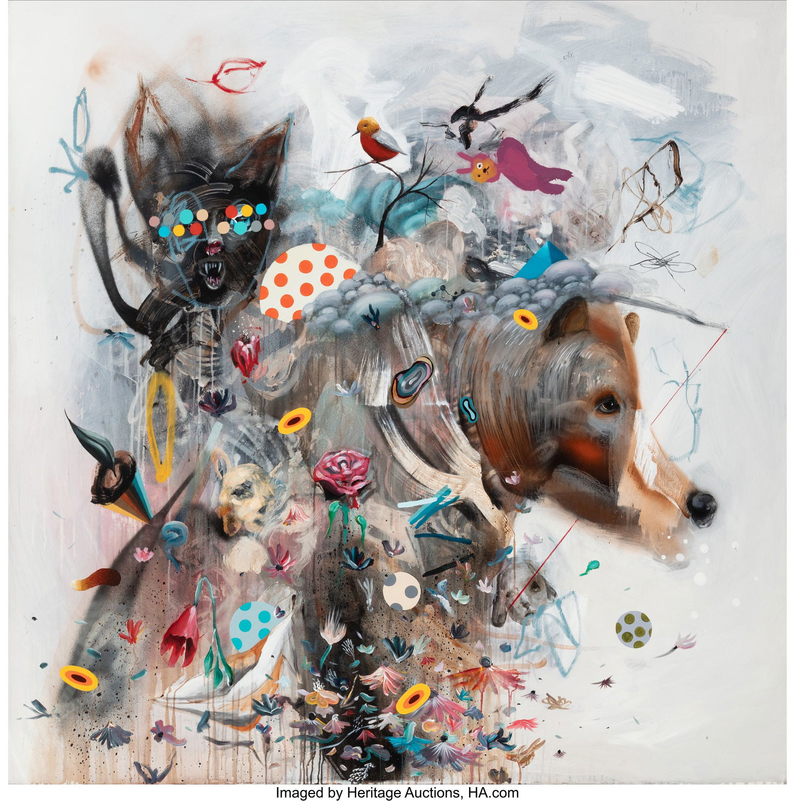 Collin van der Sluijs (20th Century) Disorder Ac (1 of 3)