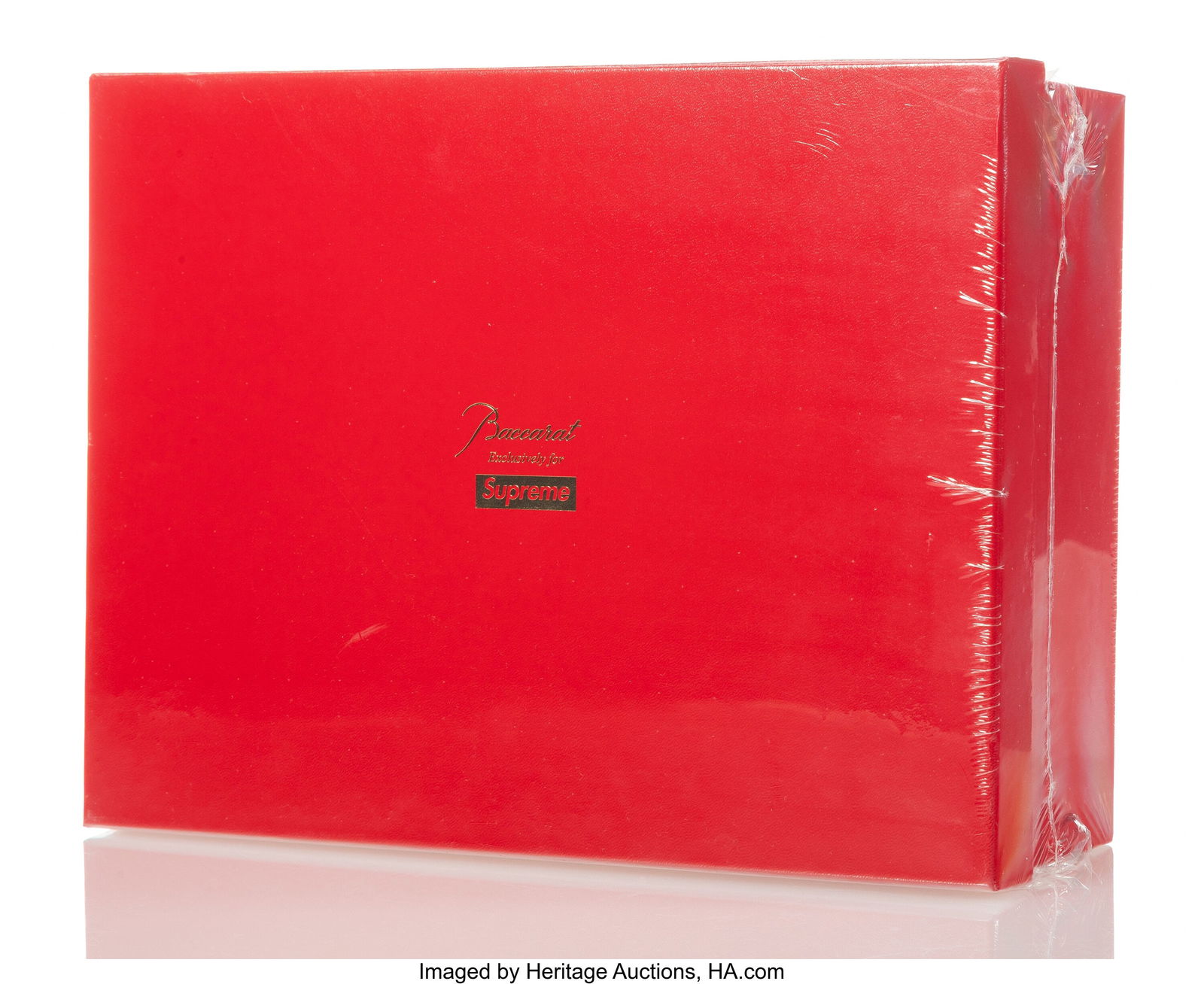 Supreme X Baccarat Dom Perigon Flute Set, 2019 C: Supreme X Baccarat Dom Perigon Flute Set, 2019 Crystal 12 x 9-1/2 x 4-1/2 inches (30.5 x 24.1 x 11.4 cm) (box) HID03101062020 © 2026 Heritag