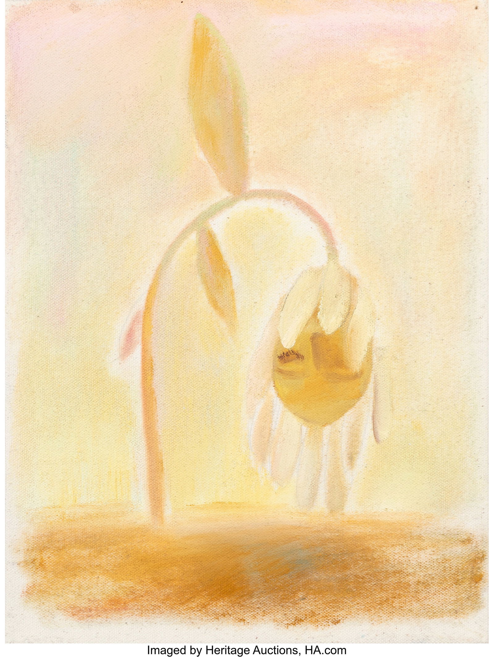 Sarah Thibault (b. 1980) Sleeping (Dawn), 2018 O: Sarah Thibault (b. 1980) Sleeping (Dawn), 2018 Oil on canvas 12 x 9 inches (30.5 x 22.9 cm) PROVENANCE: Part 2 Gallery, Oakland&com