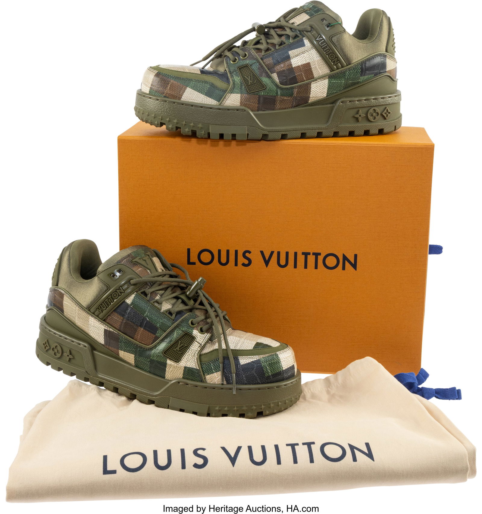 Louis Vuitton Trainer Maxi 'Damoflage', 2024 Siz (1 of 6)