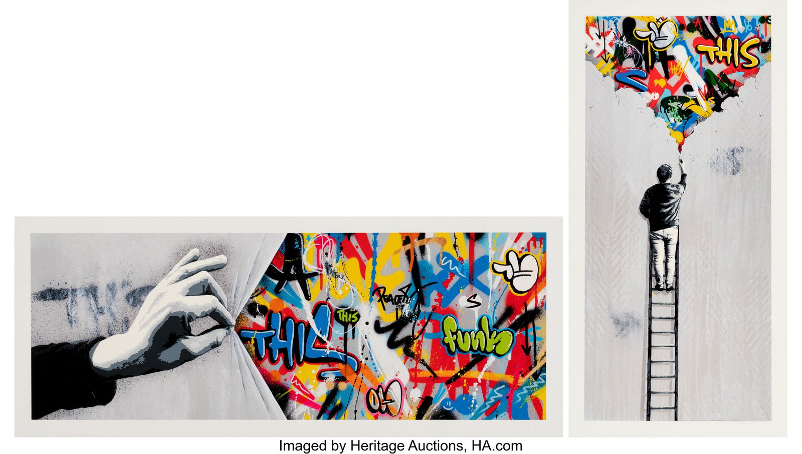 Martin Whatson (b. 1984) Sneak Peek; The Crack ( (1 of 3)