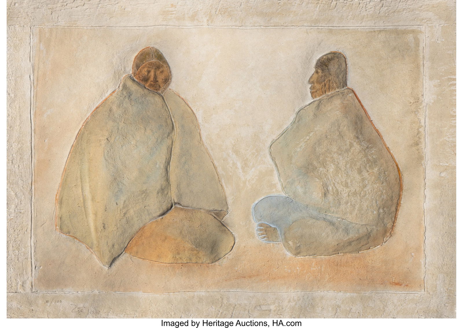 Francisco Zuñiga (1912-1998) Mujeres Mayas, 198 (1 of 2)