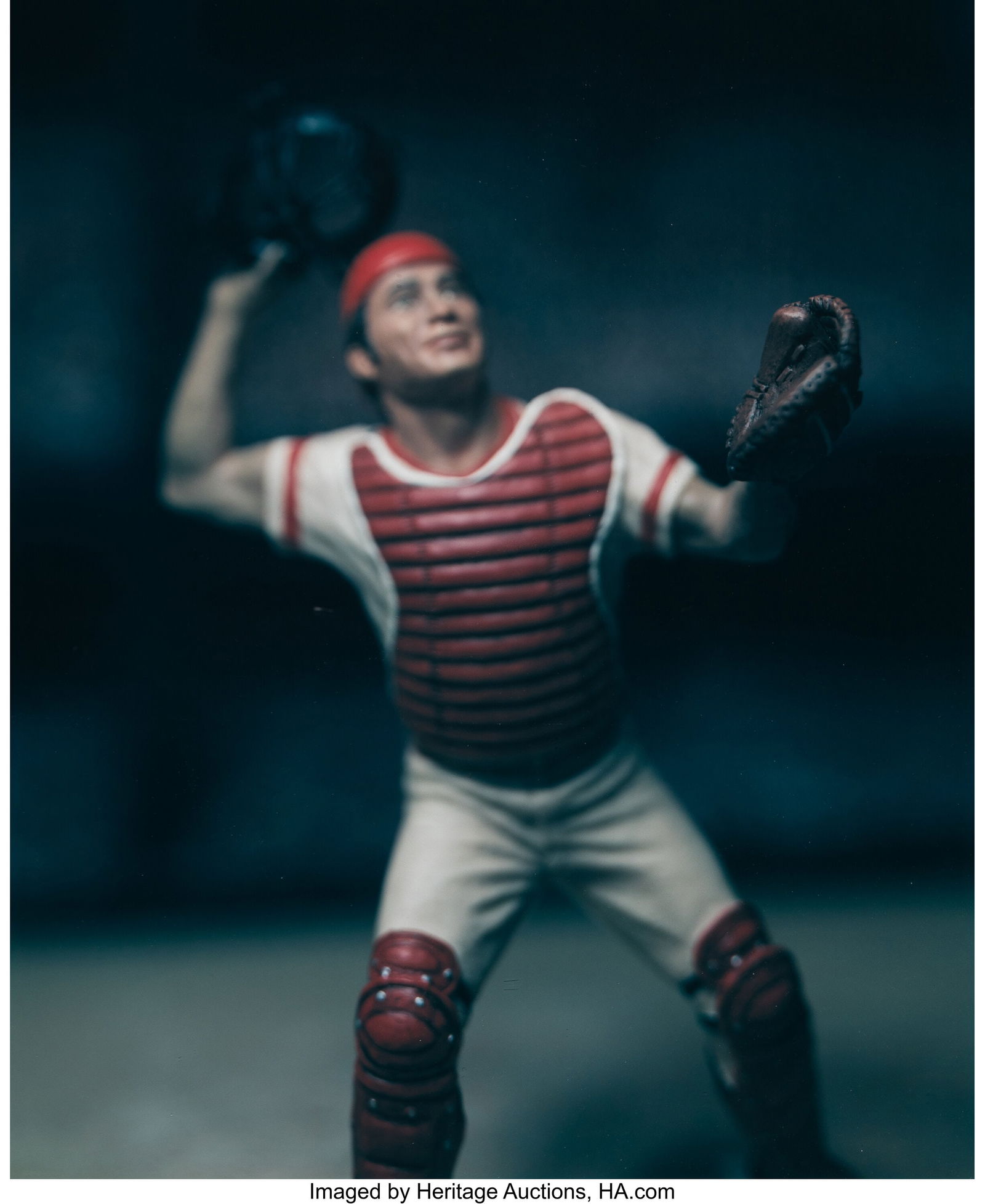 David Levinthal (American, b. 1949) Tim McCarver: David Levinthal (American, b. 1949) Tim McCarver, St. Louis Cardinals (from Baseball series), 2004 Unique Polaroid print 24 x 20-1/2 inches &lpa