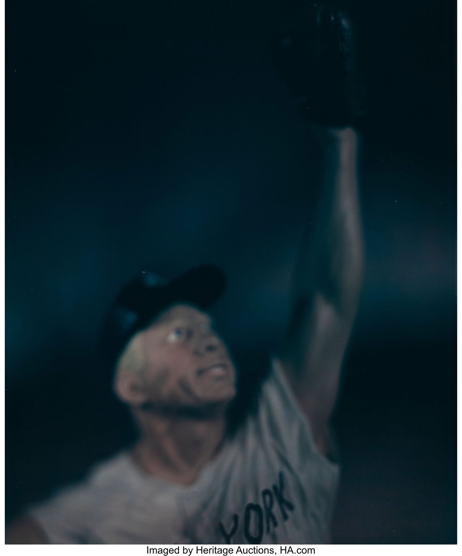 David Levinthal (American, b. 1949) Mickey Mantl: David Levinthal (American, b. 1949) Mickey Mantle, NY Yankees (from Baseball series), 2004 Unique Polaroid print 24 x 20-1/2 inches (61.0 x