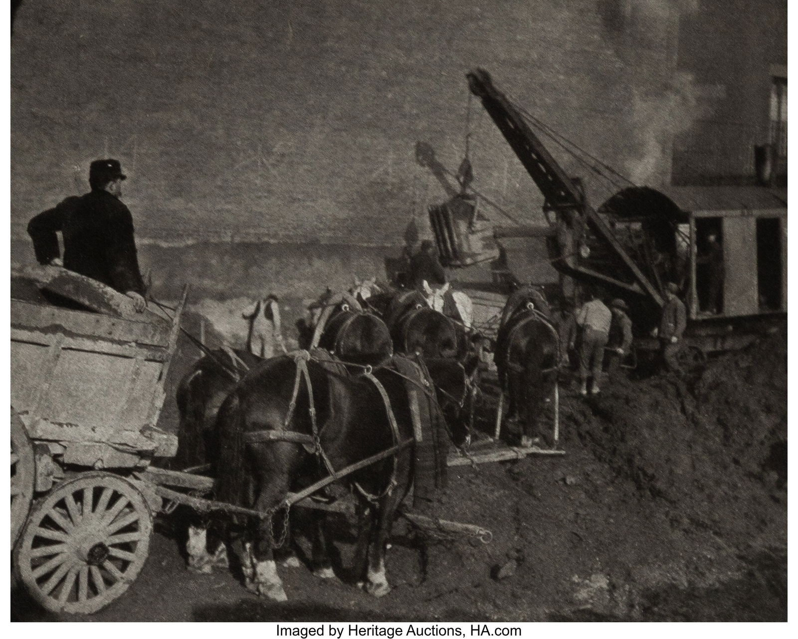 Alfred Stieglitz (American, 1864-1946) Excavatin (1 of 2)