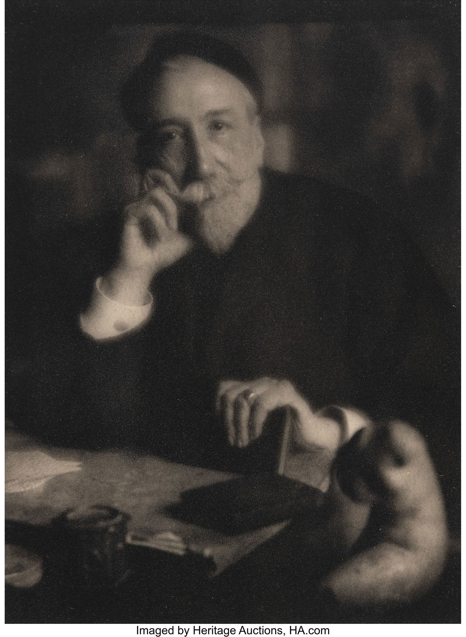 Edward Steichen (American, 1879-1973) Anatole Fr (1 of 2)