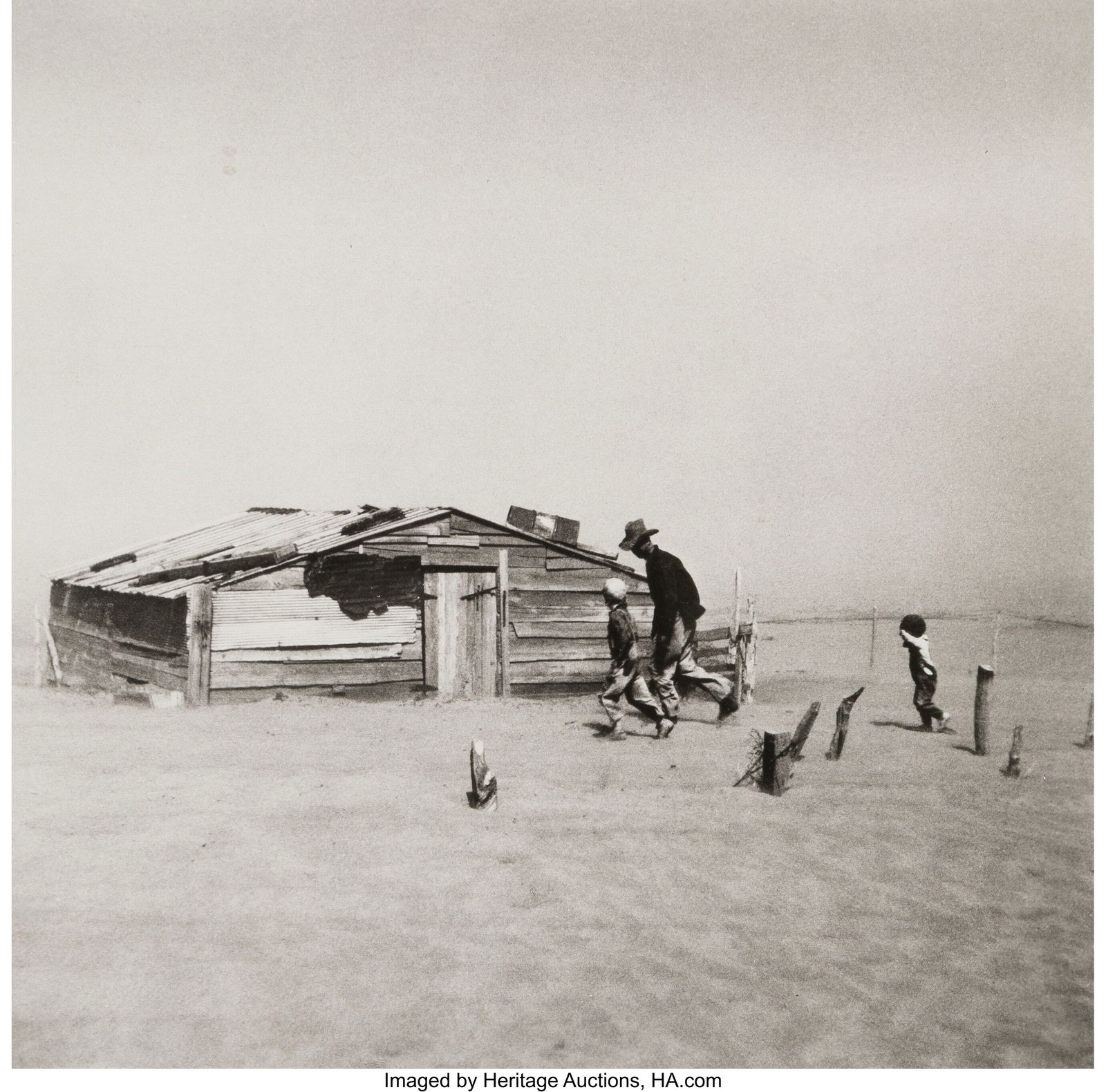 Arthur Rothstein (American, 1915-1985) Dust Stor (1 of 3)