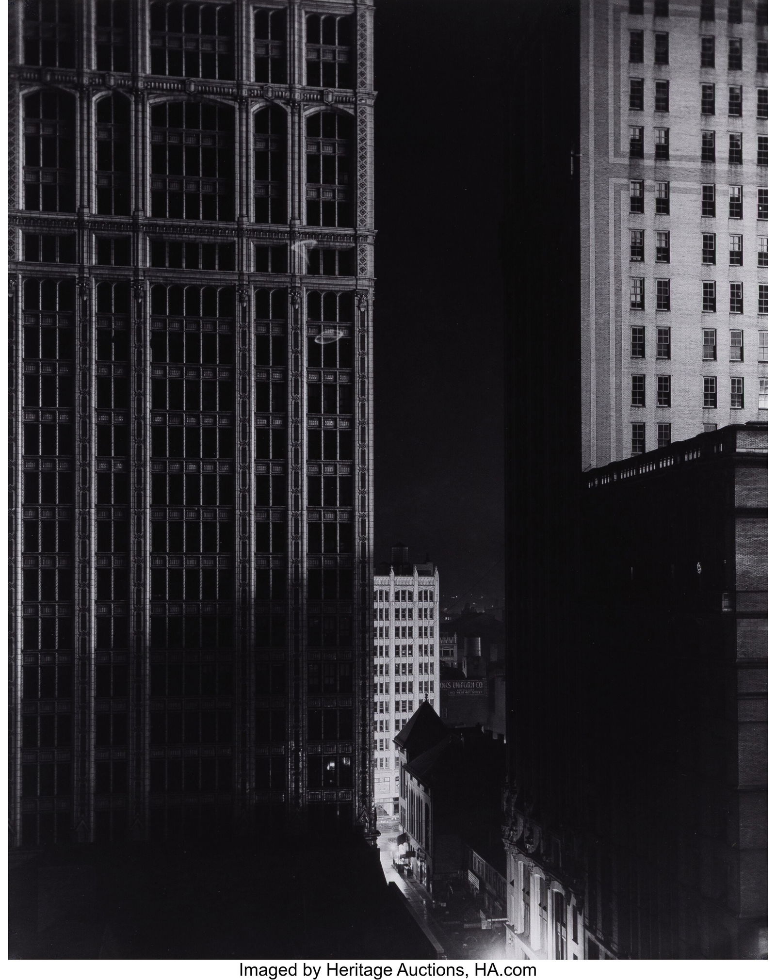 Edward Steichen (American, 1879-1973) Sunday Nig (1 of 3)