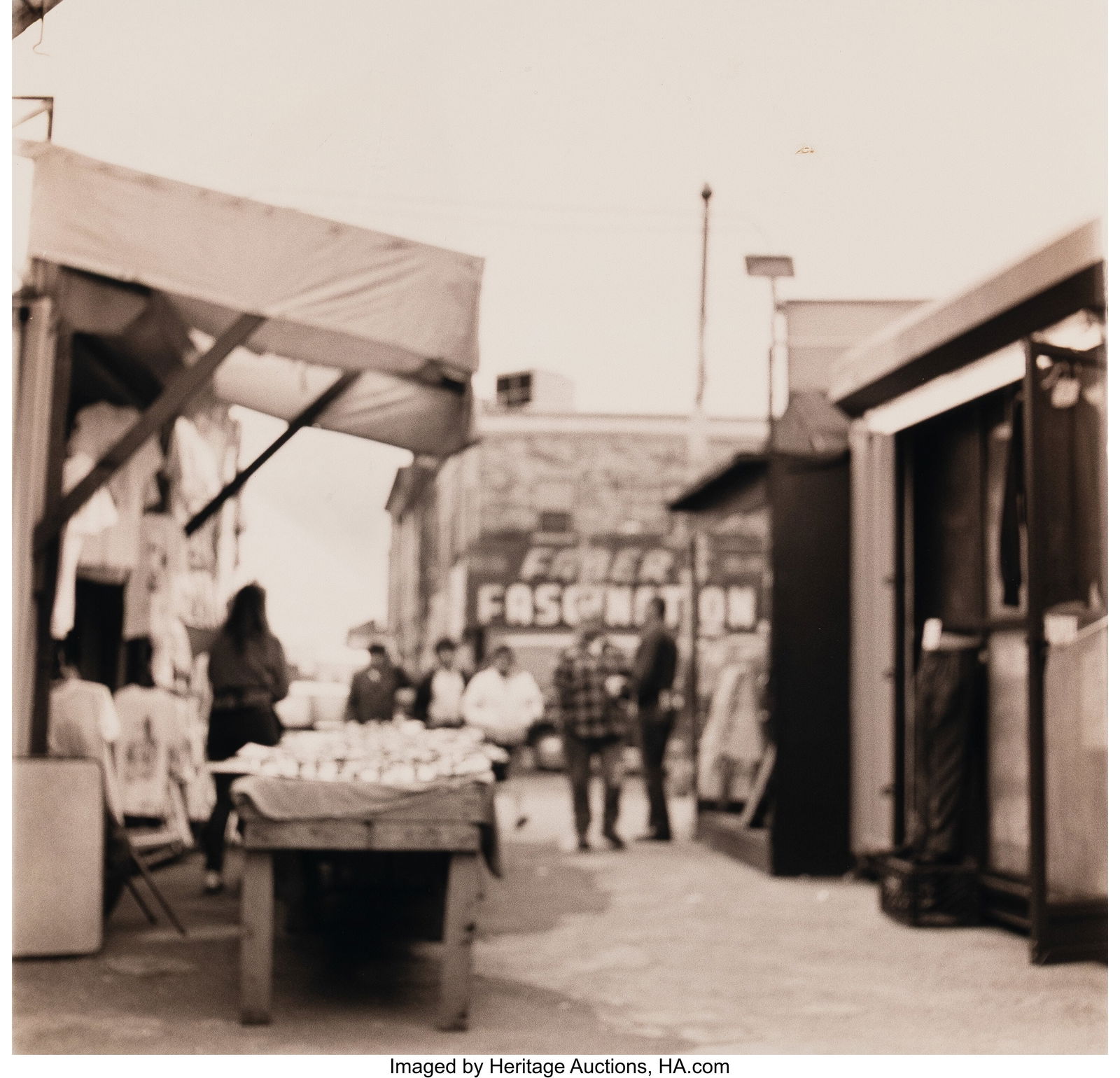 Bill Jacobson (American, b. 1955) Untitled (Farm: Bill Jacobson (American, b. 1955) Untitled (Farmers Market), 1989 Digital pigment print, printed later 18-1/4 x 18-1/2 inches (46.4 x 4
