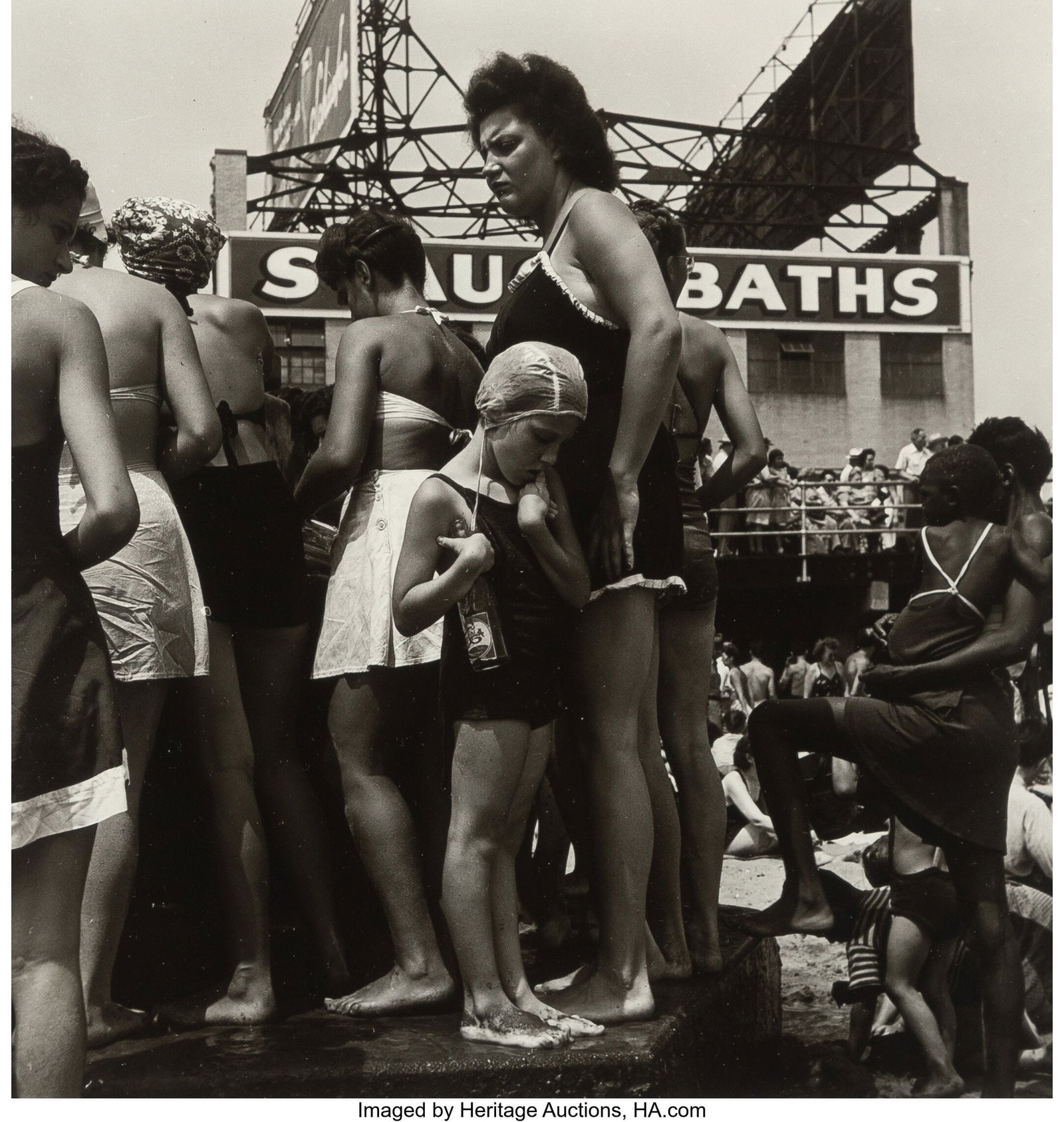 Morris Engel (American, 1918-2005) Coney Island (1 of 3)