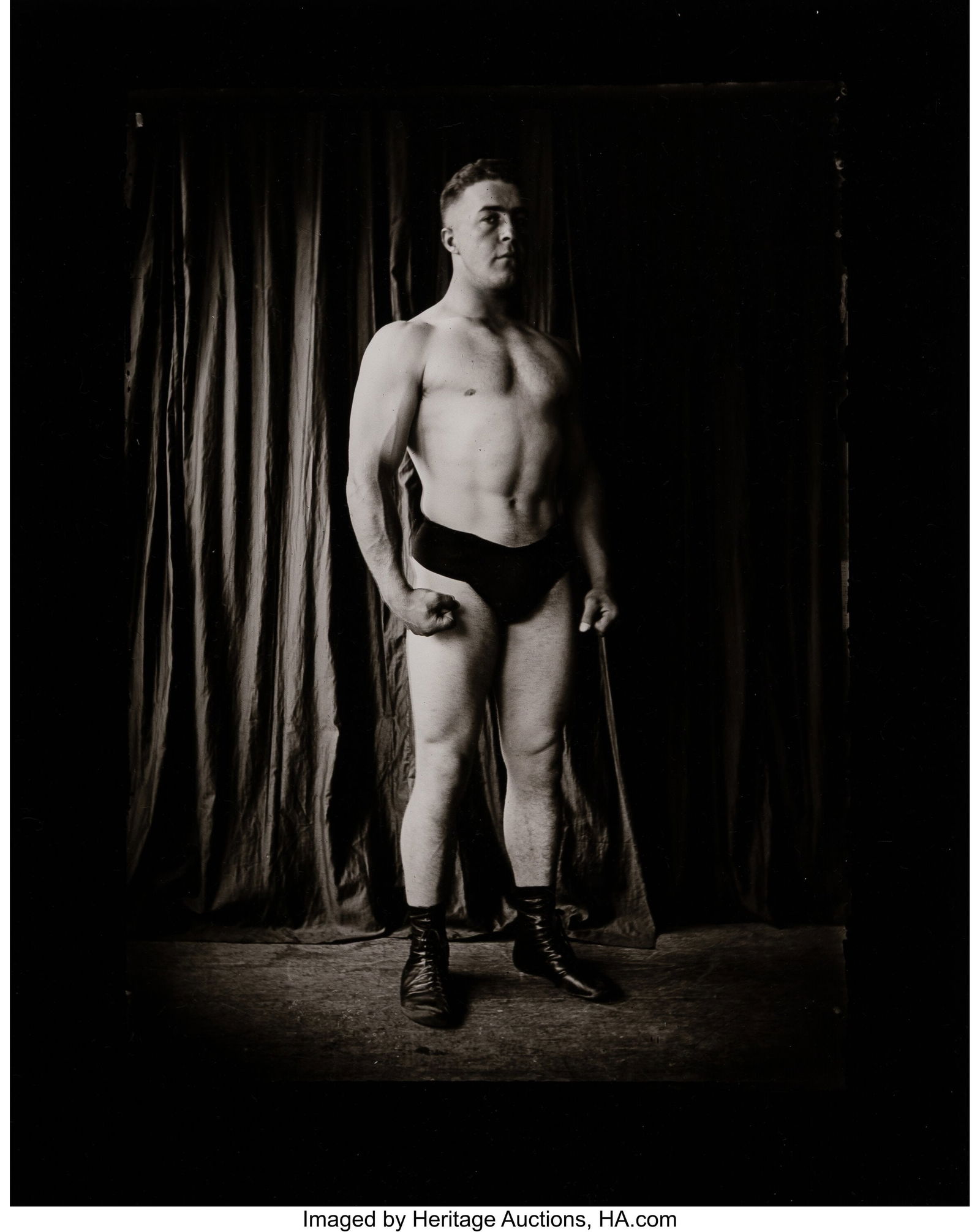 Arthur Gray (American, 1895-1981) Bodybuilders (: Arthur Gray (American, 1895-1981) Bodybuilders (10 works), 1920s-1930s Gelatin silver prints, printed 1980 by Richard Link 15-1/2 x 19 inches (39.