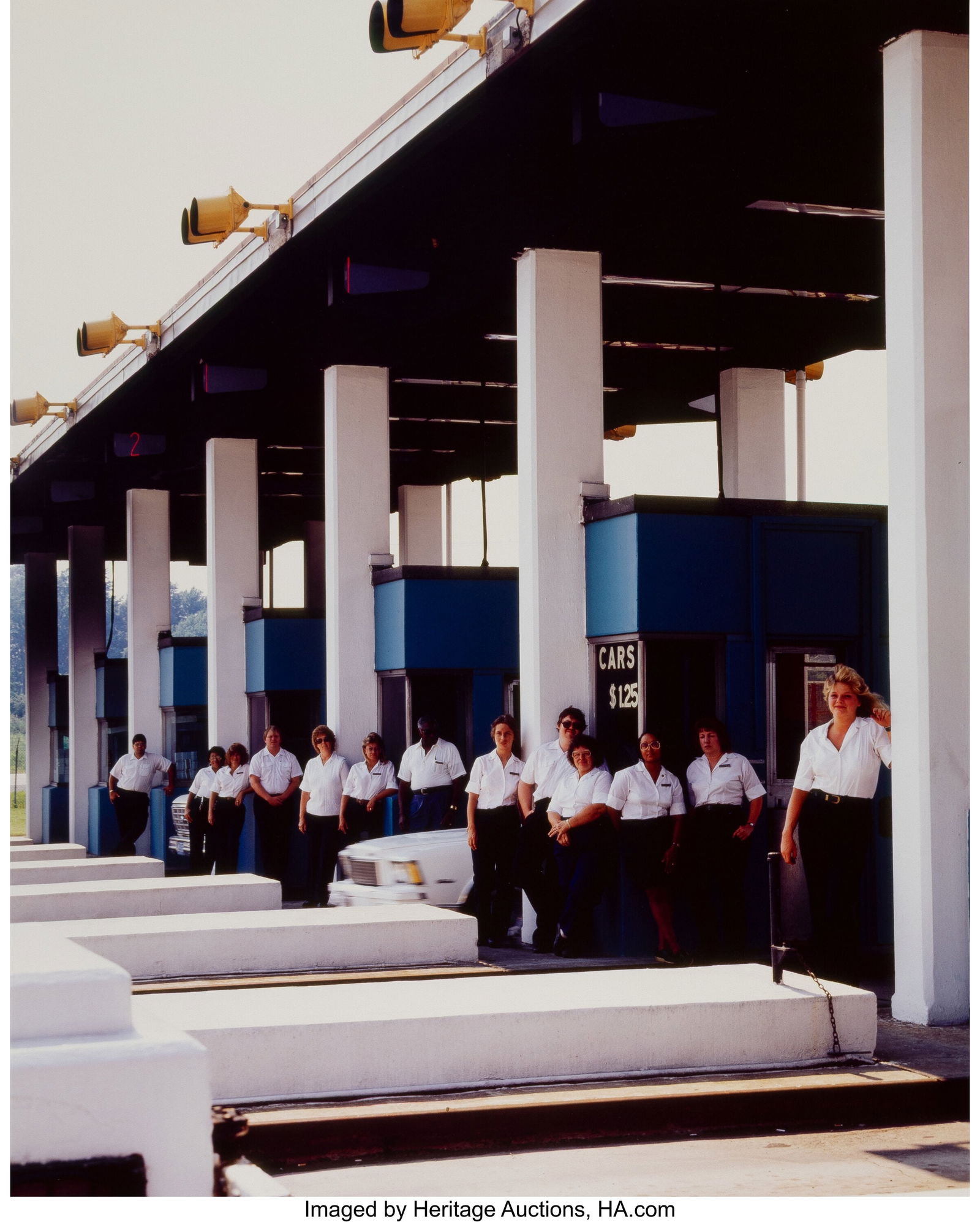 Neal Slavin (American, b. 1941) Toll Booth Opera (1 of 3)