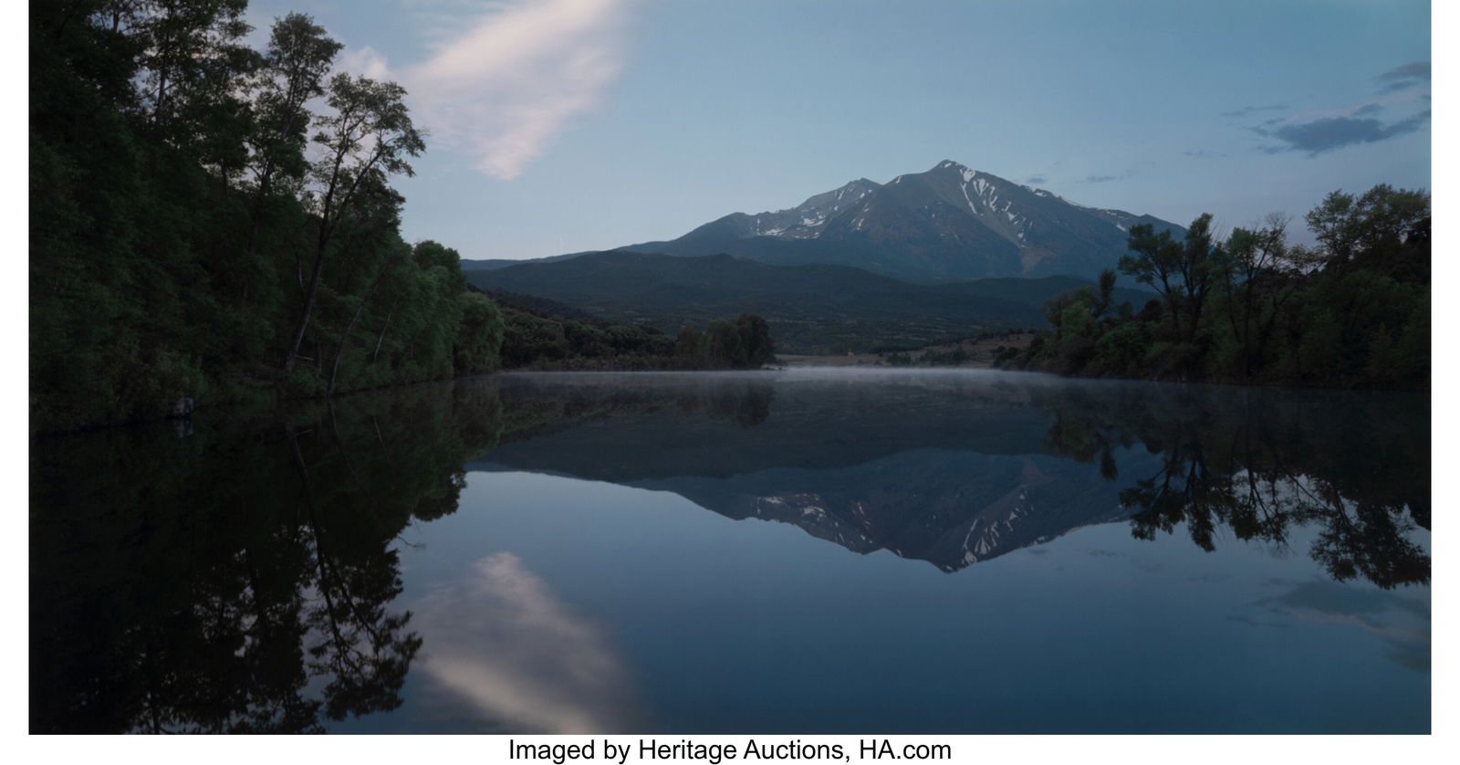 Clifford Ross (American, b. 1952) Mountain XII, (1 of 3)
