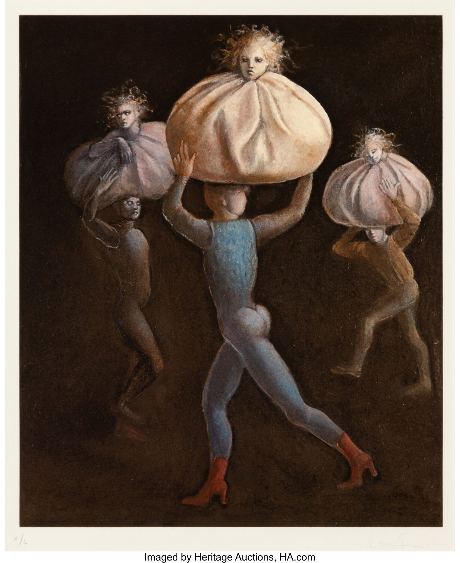 Leonor Fini (French, 1908-1996) Le Bal des Ingra (1 of 2)