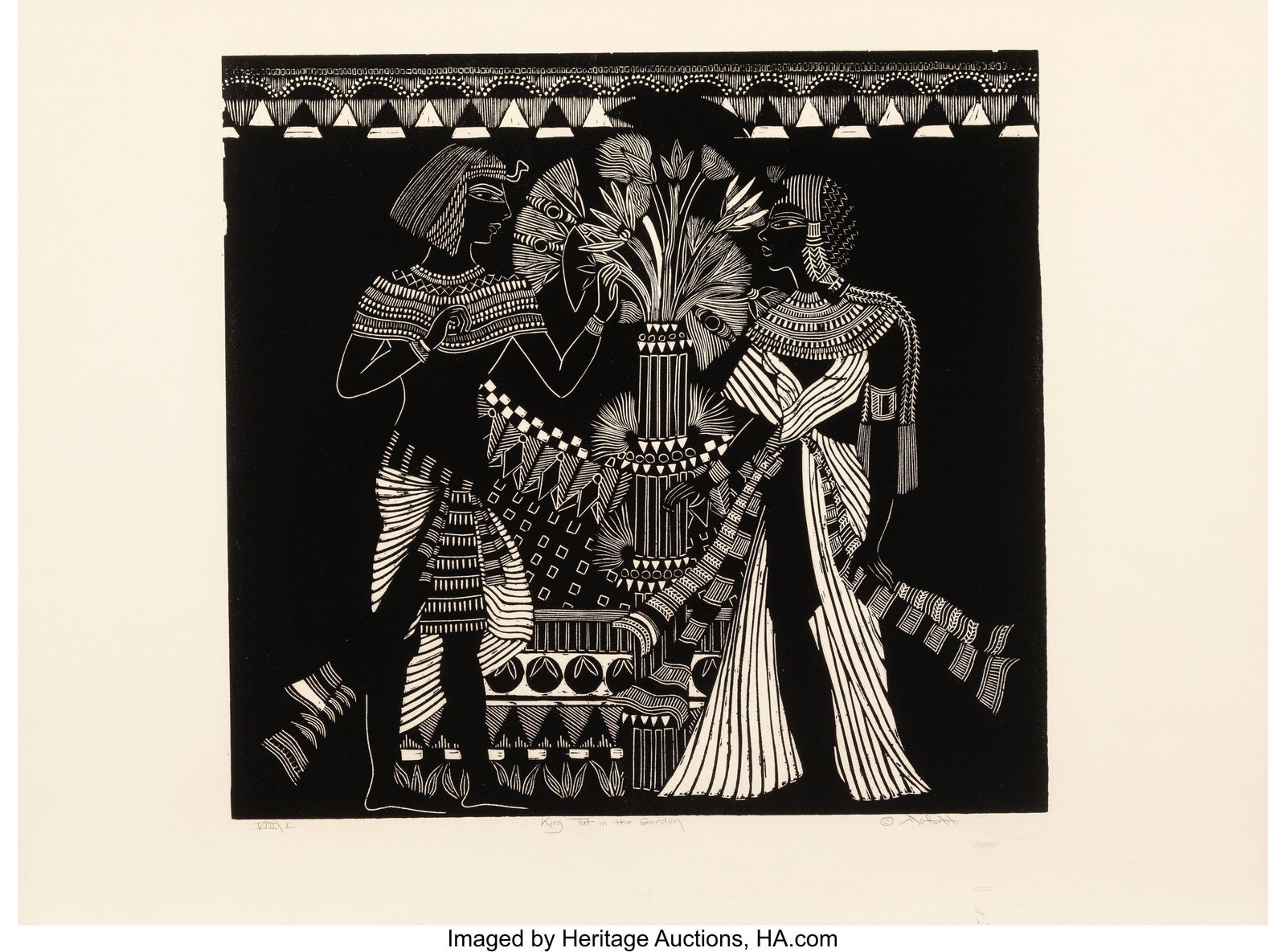 Nefertiti Goodman (American, b. 1950) King Tut i (1 of 2)