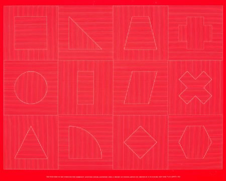 SOL LEWITT (American, 1928-2007) The Four Sides