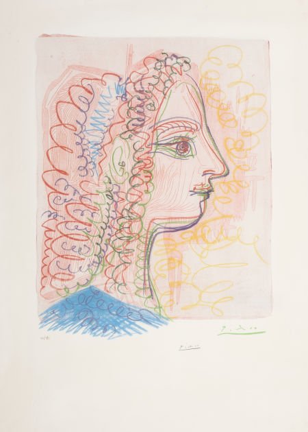 PABLO PICASSO (Spanish, 1881-1973) Untitled, 197