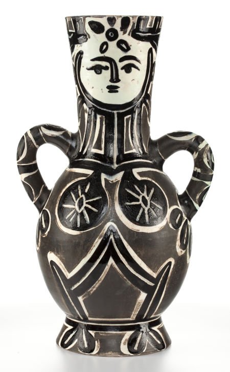 PABLO PICASSO (Spanish, 1881-1973) Vase deux ans