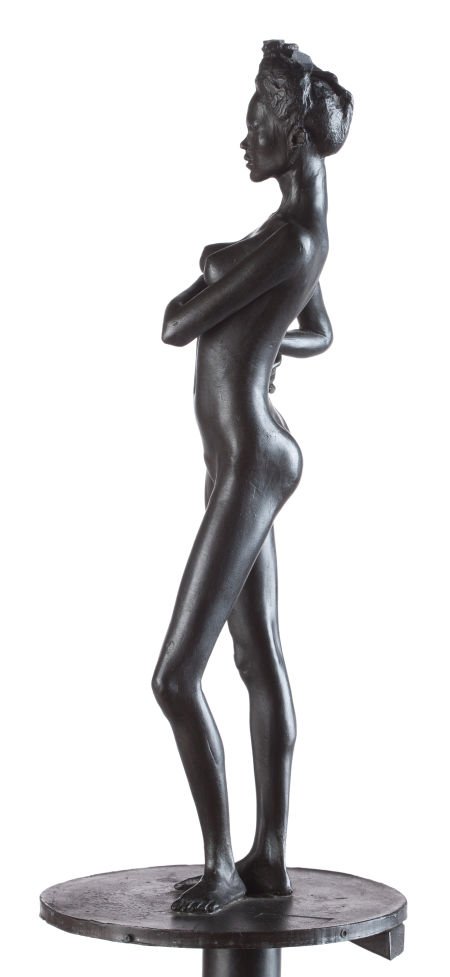 ROBERT GRAHAM (American, 1938-2008) Frieze Figur: ROBERT GRAHAM (American, 1938-2008)Frieze Figure I-G, 1989/1990Bronze with
