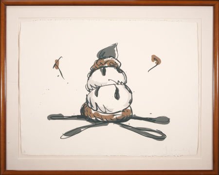 CLAES OLDENBURG (American, b. 1929) Profiterole, - 2