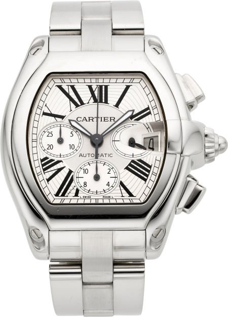 Cartier Ref. 2618 Large Stainless Steel Automati