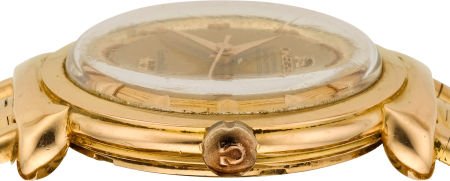Omega 18k Rose Gold Constellation With Heavy Gol - 2
