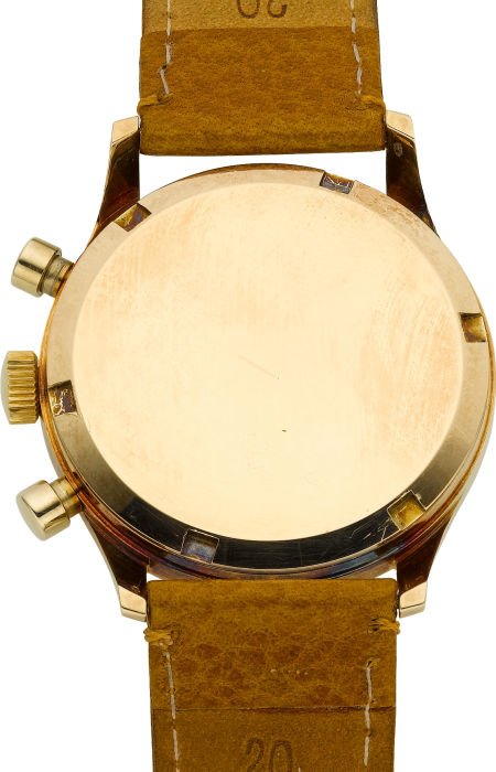 Gallet & Co. Vintage Gold Waterproof Chronograph - 2