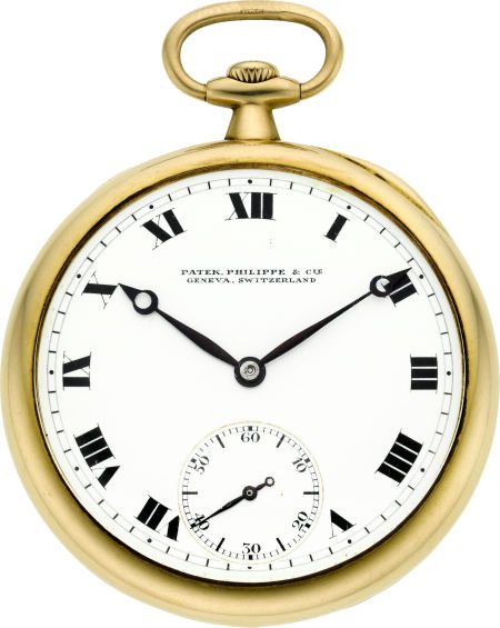 Patek Philippe Gent's 18k Gold Pocket Watch, cir