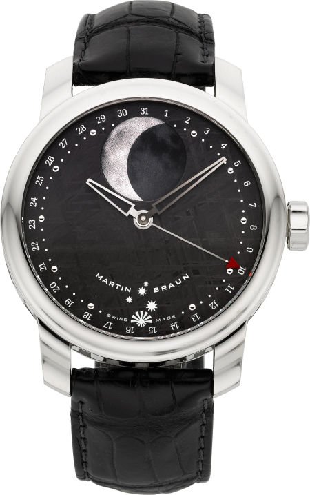Martin Braun Selene New Steel Moon Phase Calenda