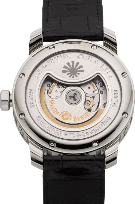 Martin Braun Selene New Steel Moon Phase Calenda - 2