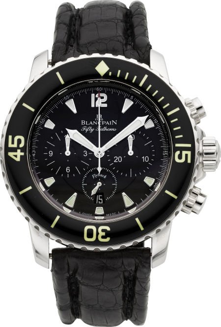 Blancpain Steel Fifty Fathoms Flyback Chronograp