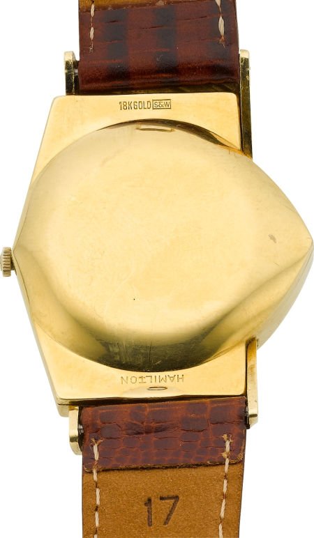 Hamilton Rare 18k Gold Ventura, circa 1957 - 2