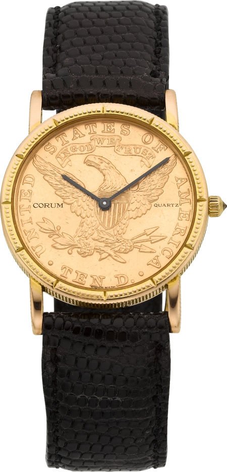 Corum 1904 Ten Dollar Gold Coin Watch 