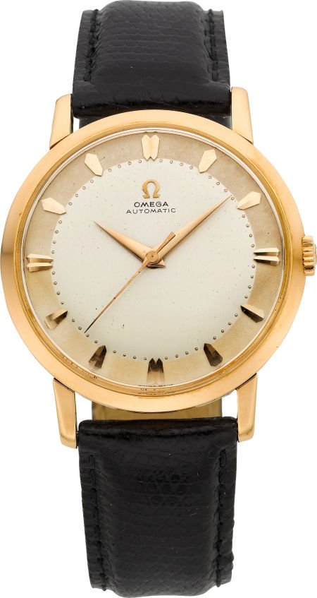 Omega 18k Rose Gold Vintage Automatic, circa 195