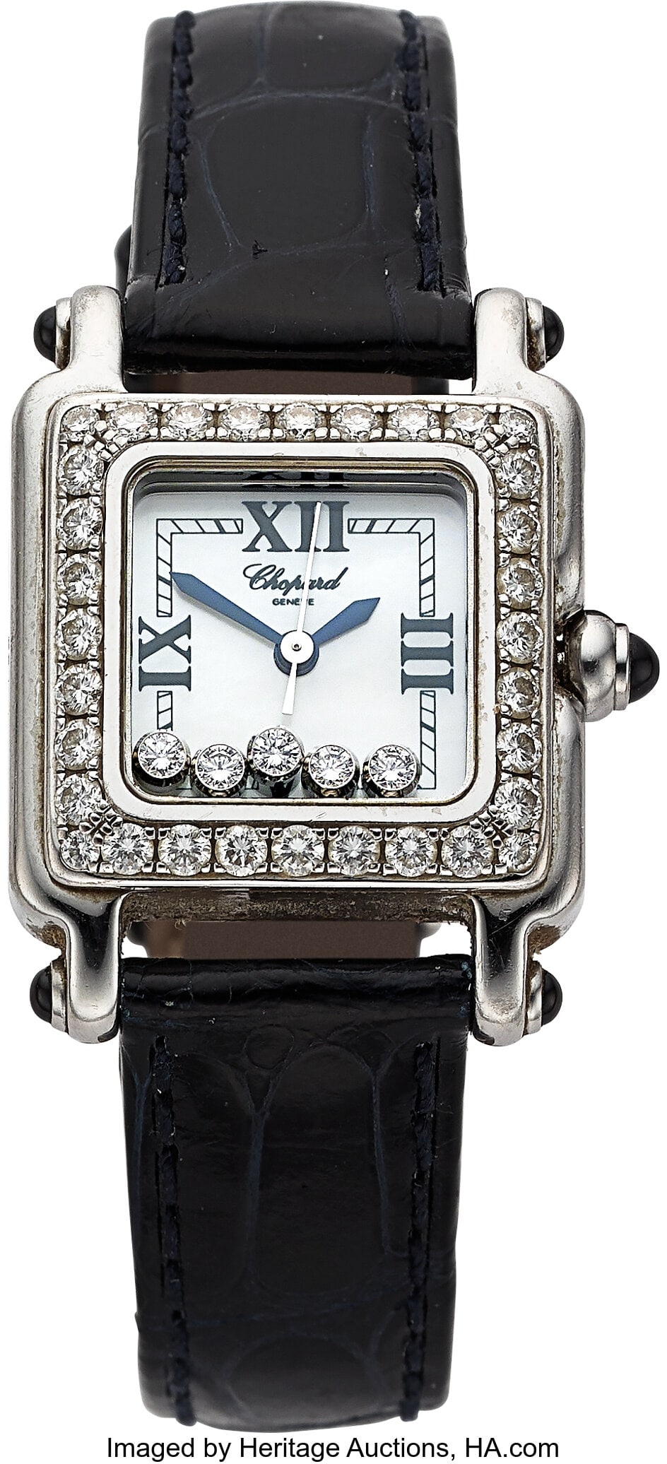 Chopard Happy Sport 18k White Gold and Stainless (1 of 4)