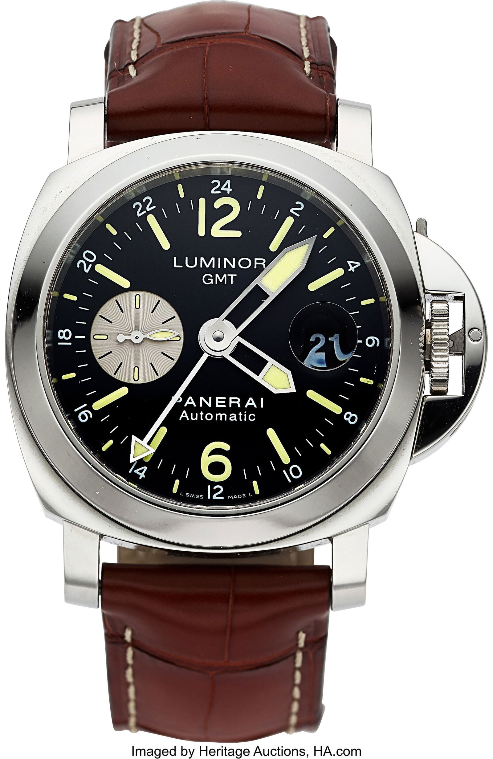 Panerai Luminor GMT Automatic Full Set, Ref. PAM (1 of 4)